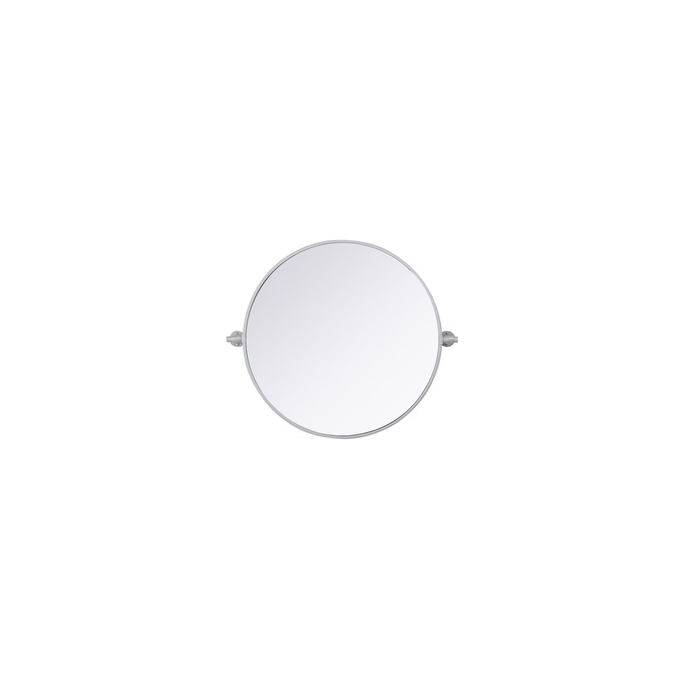 Amoura 24X24 Pivot Mirror In Silver. Picture 1