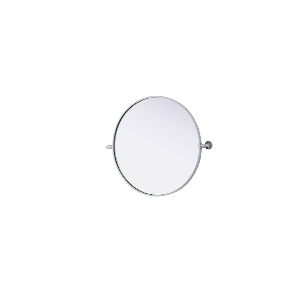 Amoura 24X24 Pivot Mirror In Silver. Picture 4