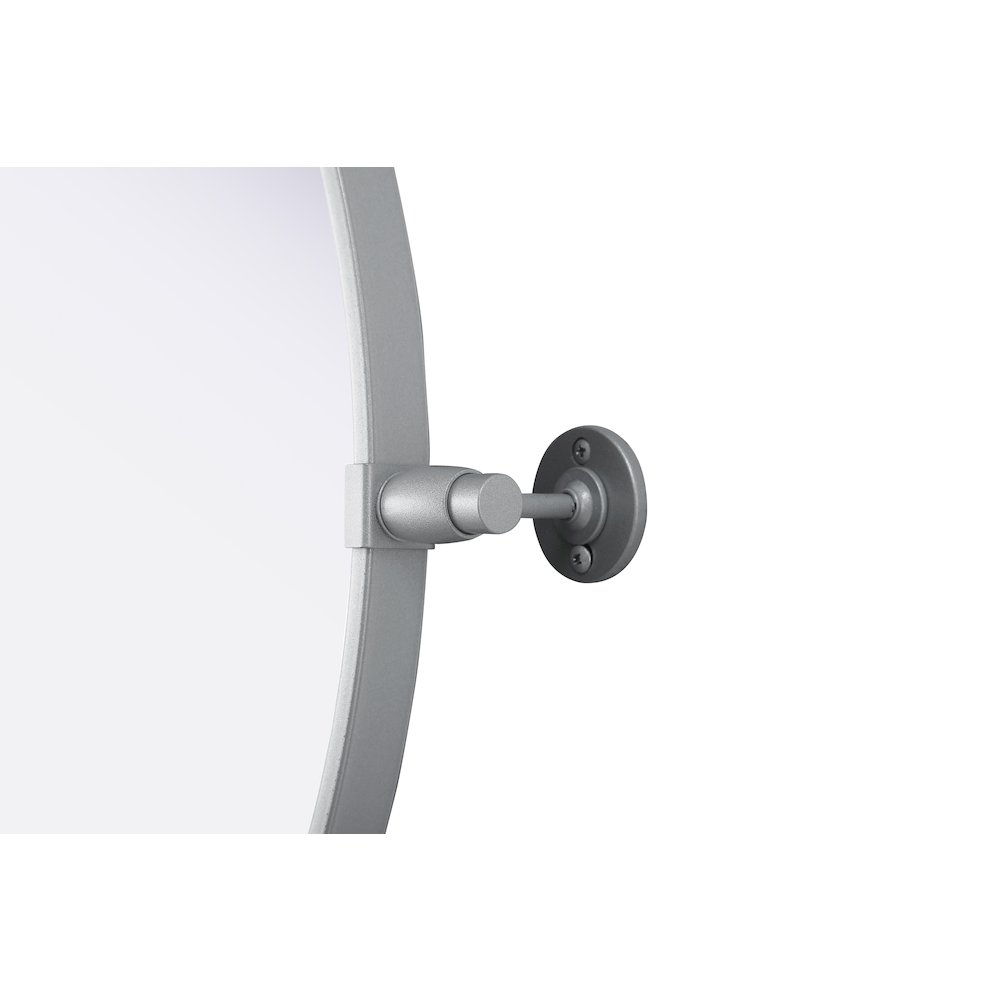 Amoura 24X24 Pivot Mirror In Silver. Picture 7