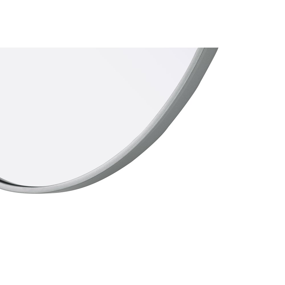 Amoura 24X24 Pivot Mirror In Silver. Picture 8