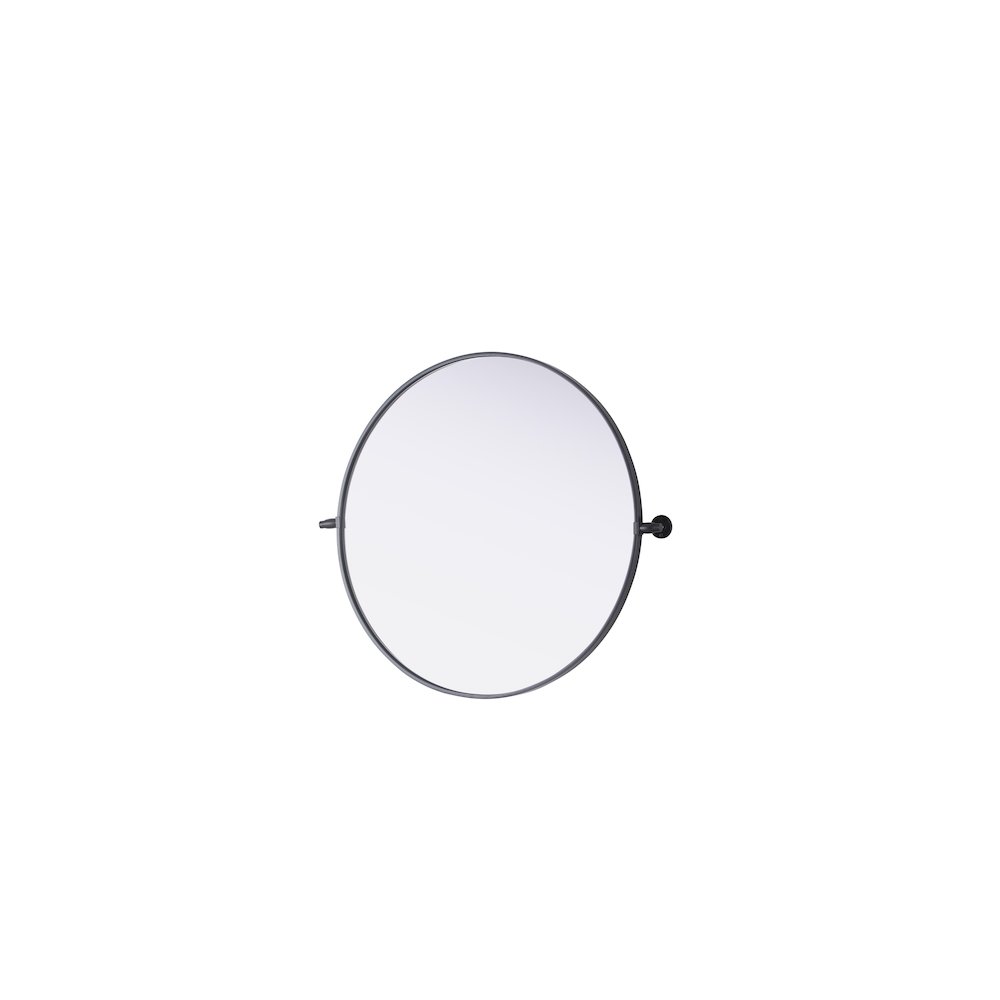 Amoura 30X30 Pivot Mirror In Black. Picture 4