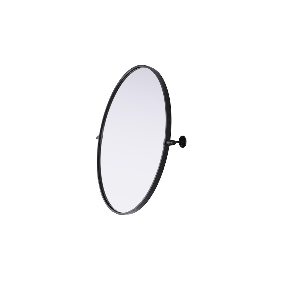Amoura 30X30 Pivot Mirror In Black. Picture 6