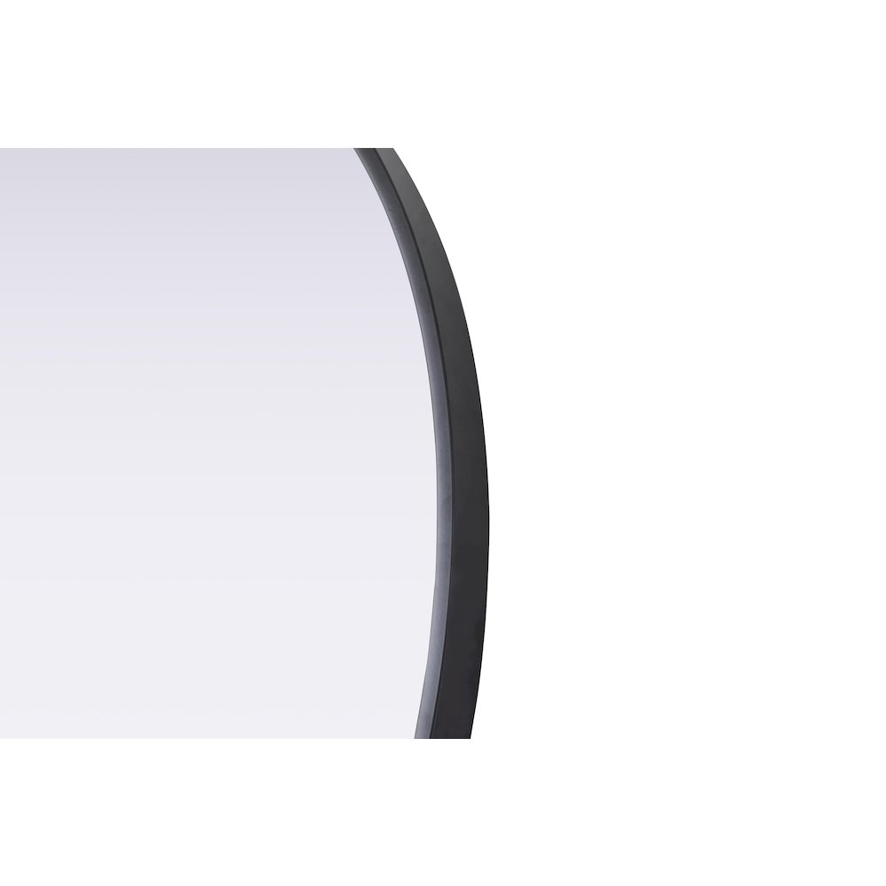 Amoura 30X30 Pivot Mirror In Black. Picture 7