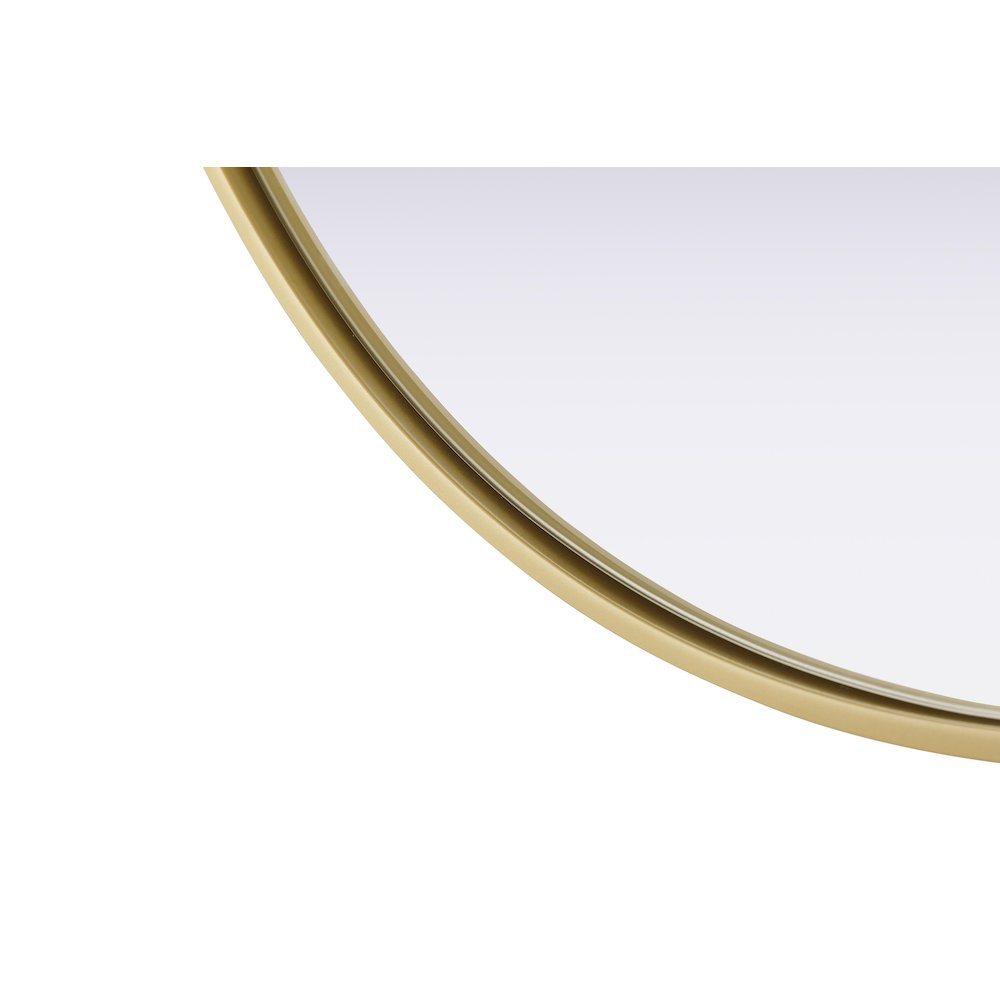 Amoura 30X30 Pivot Mirror In Brass. Picture 8