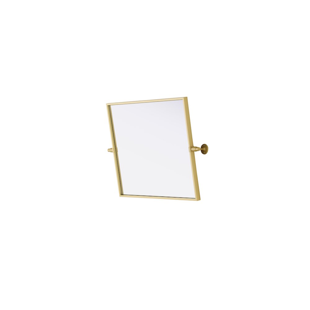 Amoura 20X24 Pivot Mirror In Brass. Picture 11