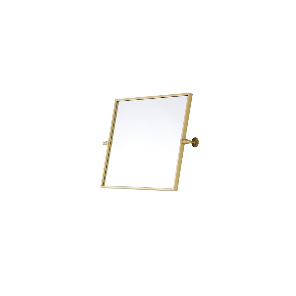 Amoura 20X24 Pivot Mirror In Brass. Picture 12