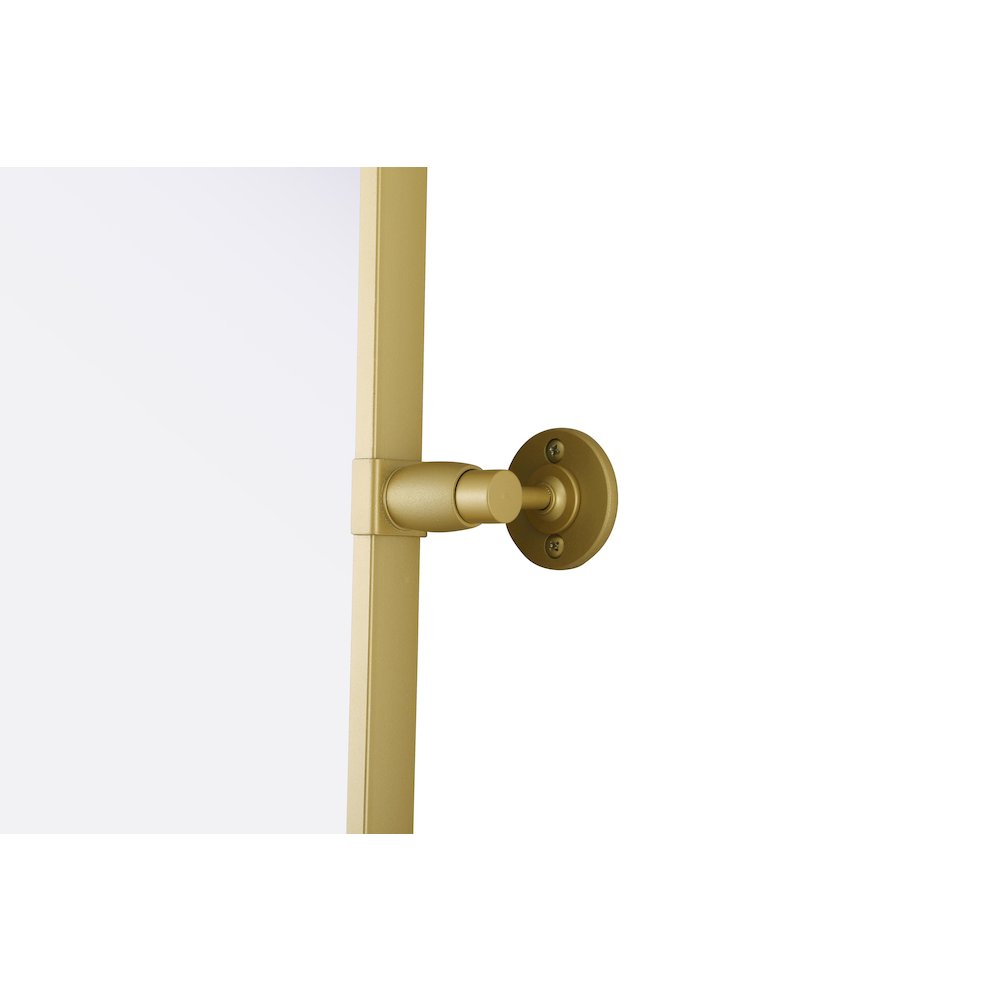 Amoura 20X24 Pivot Mirror In Brass. Picture 13