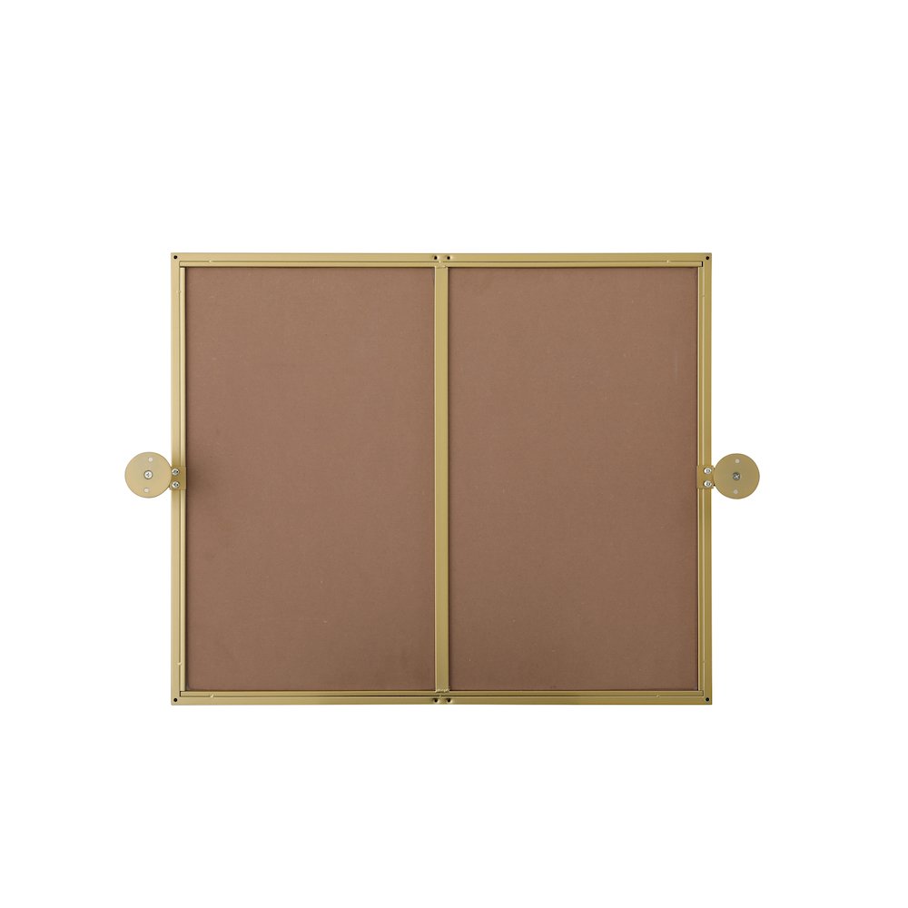 Amoura 20X24 Pivot Mirror In Brass. Picture 15