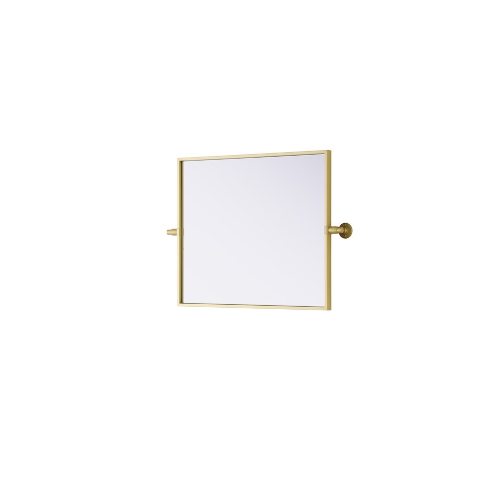Amoura 20X24 Pivot Mirror In Brass. Picture 10