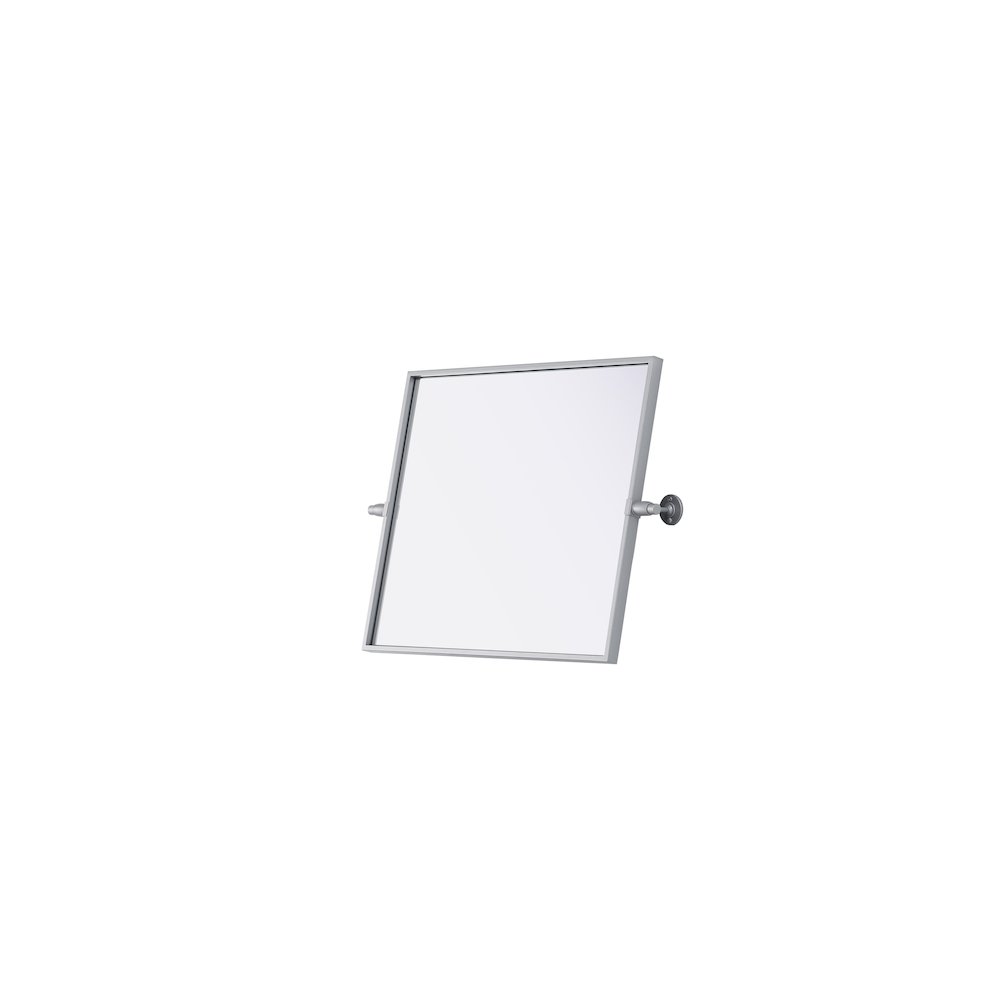 Amoura 20X24 Pivot Mirror In Silver. Picture 12
