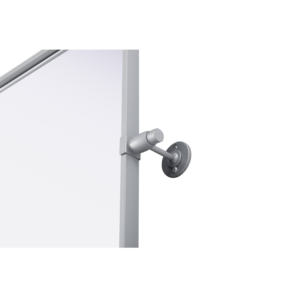 Amoura 20X24 Pivot Mirror In Silver. Picture 13