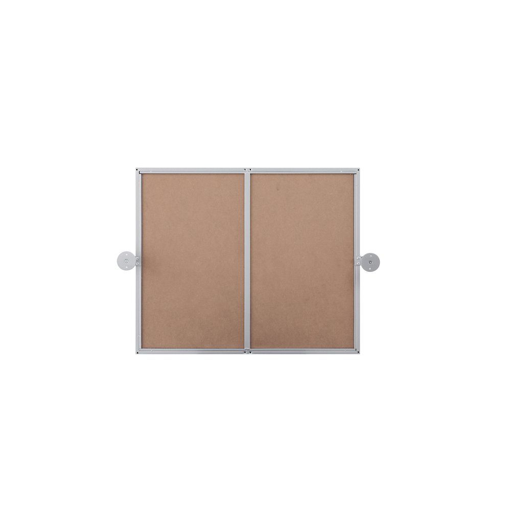 Amoura 20X24 Pivot Mirror In Silver. Picture 15