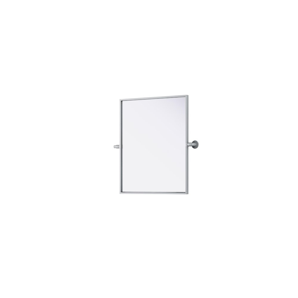 Amoura 20X24 Pivot Mirror In Silver. Picture 4