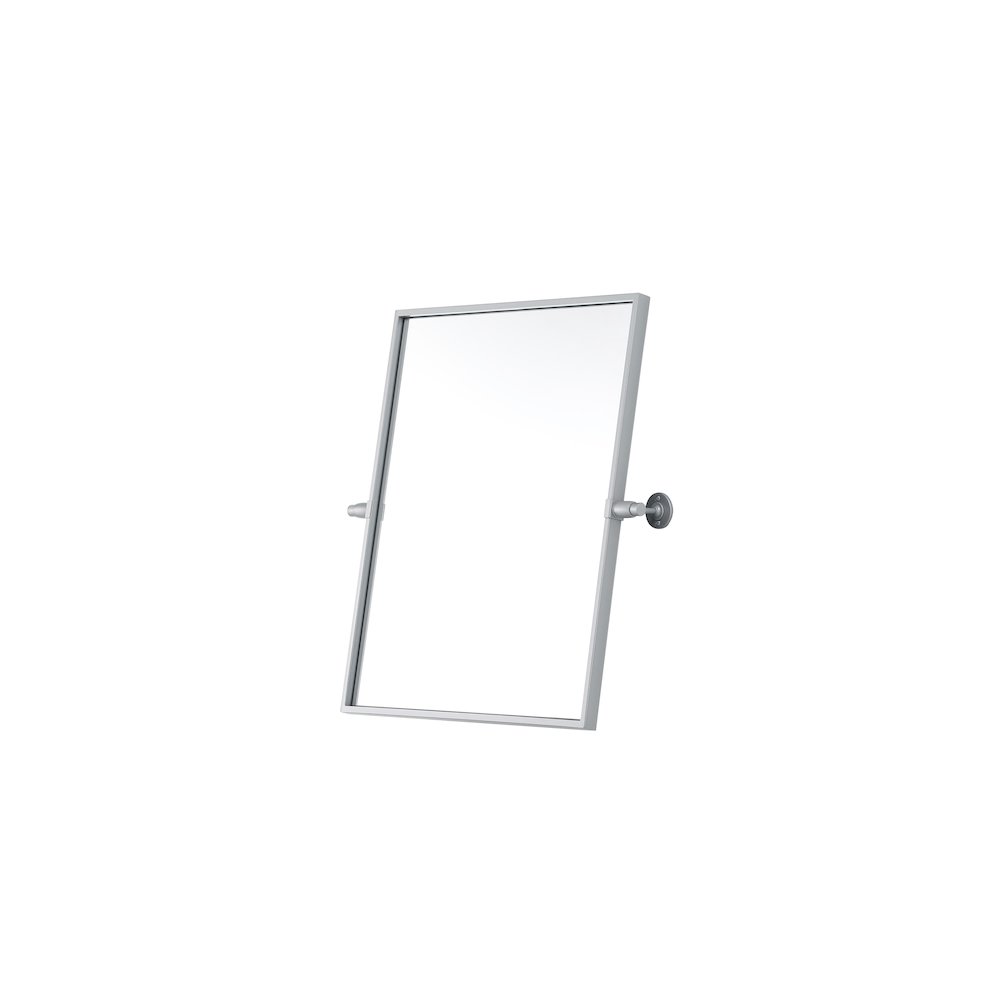 Amoura 20X24 Pivot Mirror In Silver. Picture 6