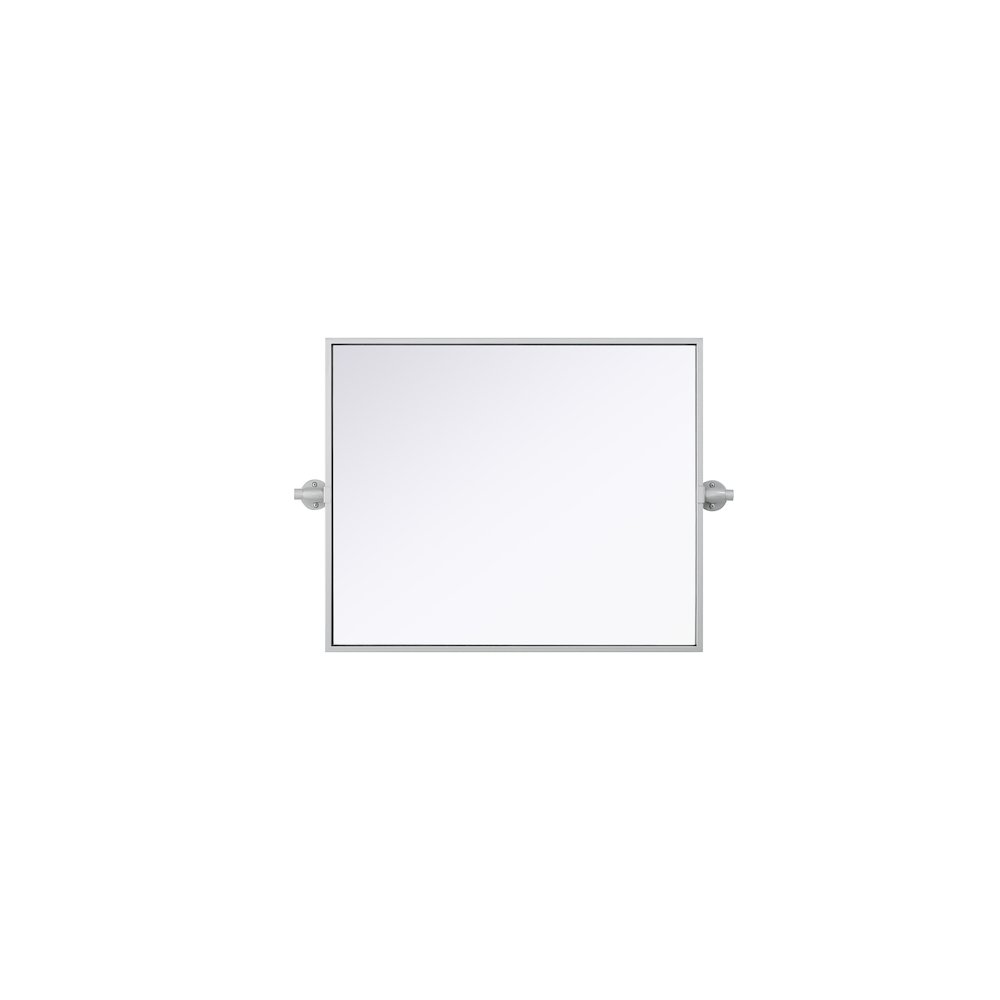 Amoura 20X24 Pivot Mirror In Silver. Picture 7
