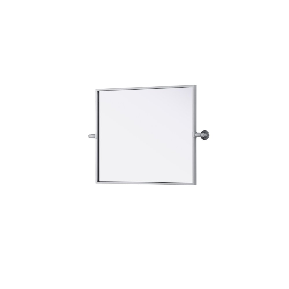 Amoura 20X24 Pivot Mirror In Silver. Picture 10