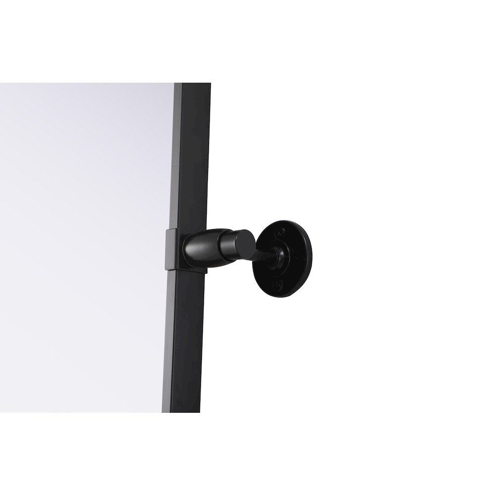 Amoura 24X30 Pivot Mirror In Black. Picture 14
