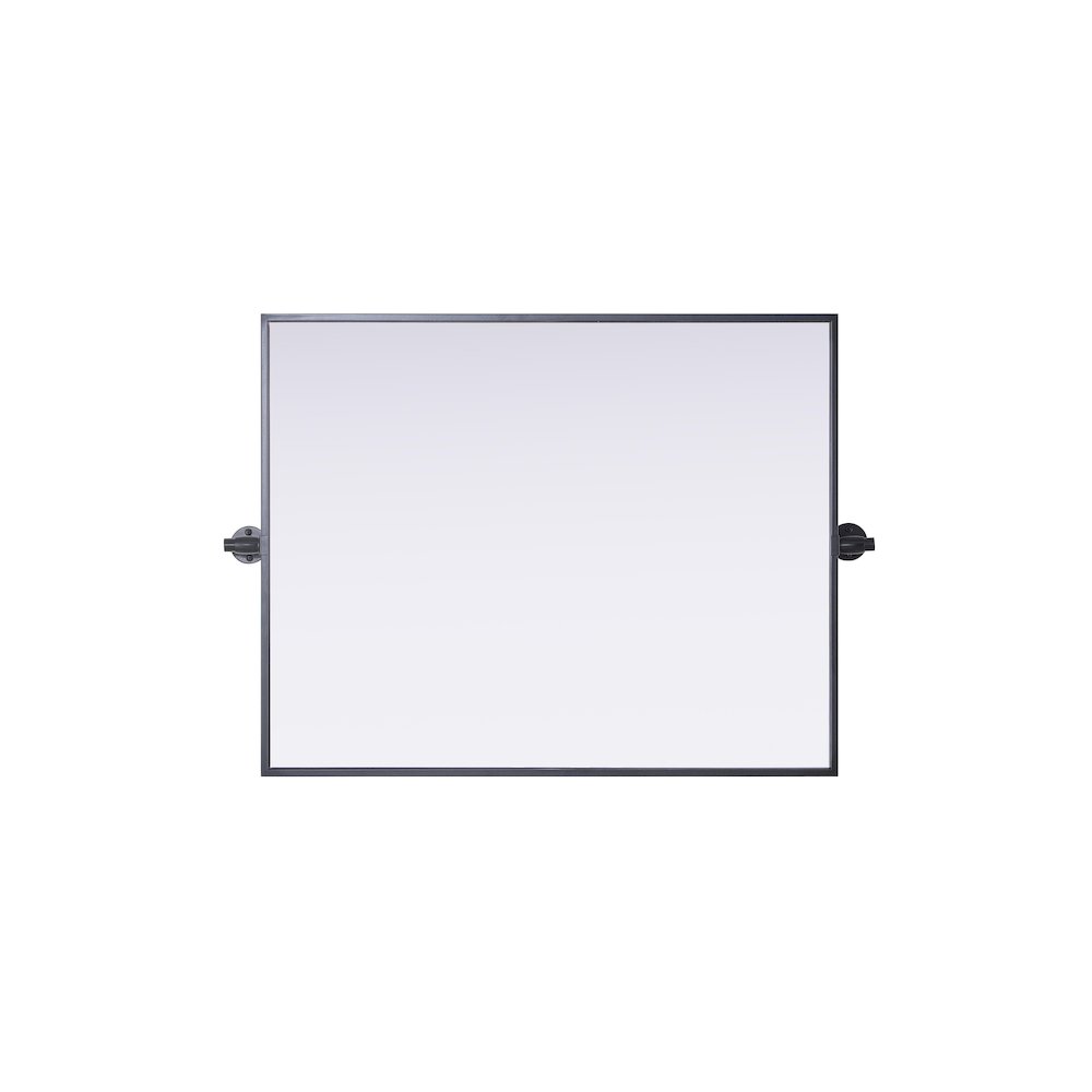 Amoura 24X30 Pivot Mirror In Black. Picture 7