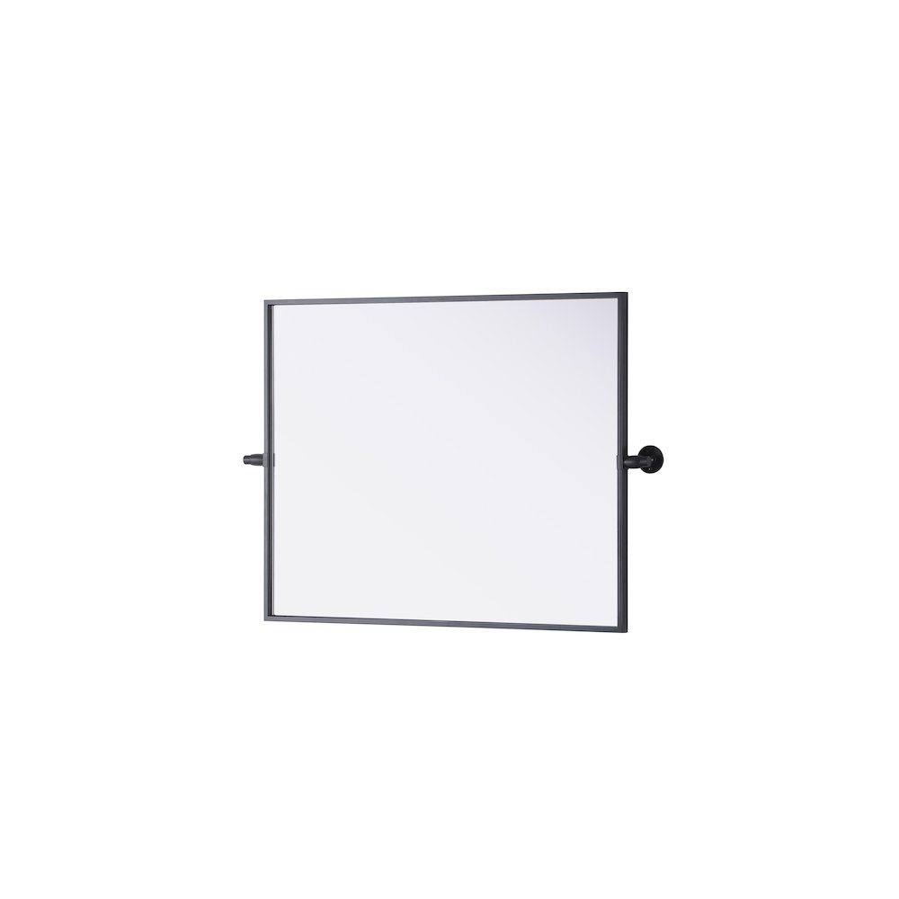 Amoura 24X30 Pivot Mirror In Black. Picture 10