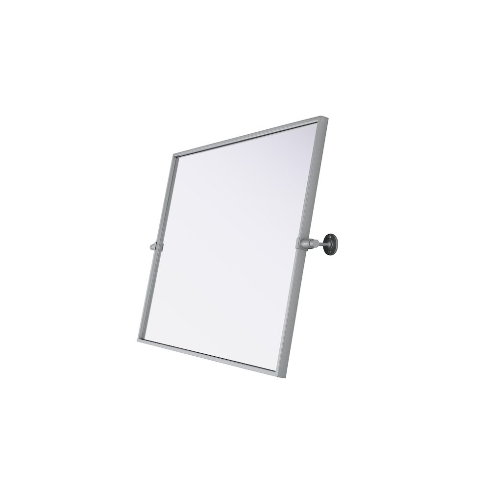 Amoura 24X30 Pivot Mirror In Silver. Picture 12