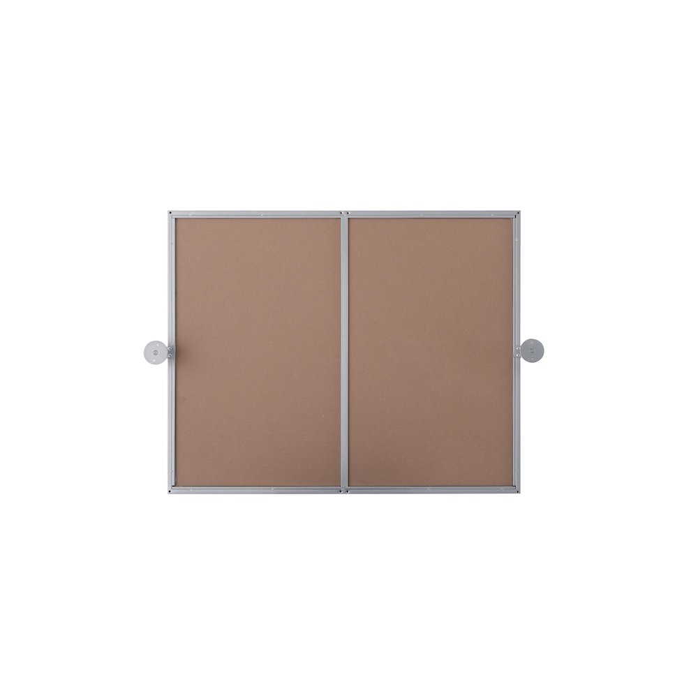 Amoura 24X30 Pivot Mirror In Silver. Picture 15