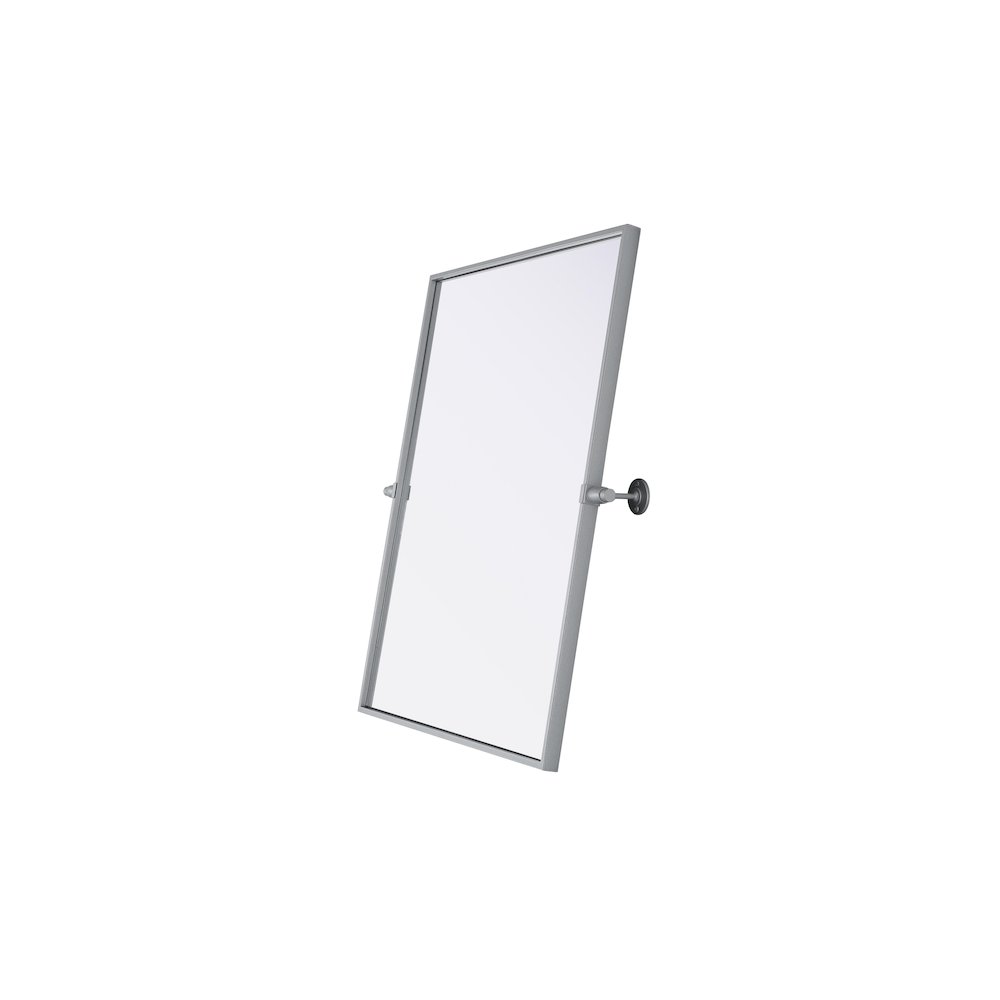 Amoura 24X30 Pivot Mirror In Silver. Picture 6