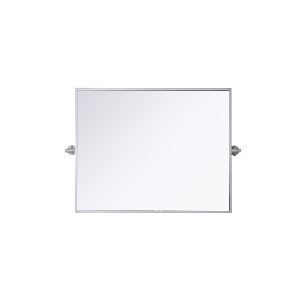 Amoura 24X30 Pivot Mirror In Silver. Picture 7