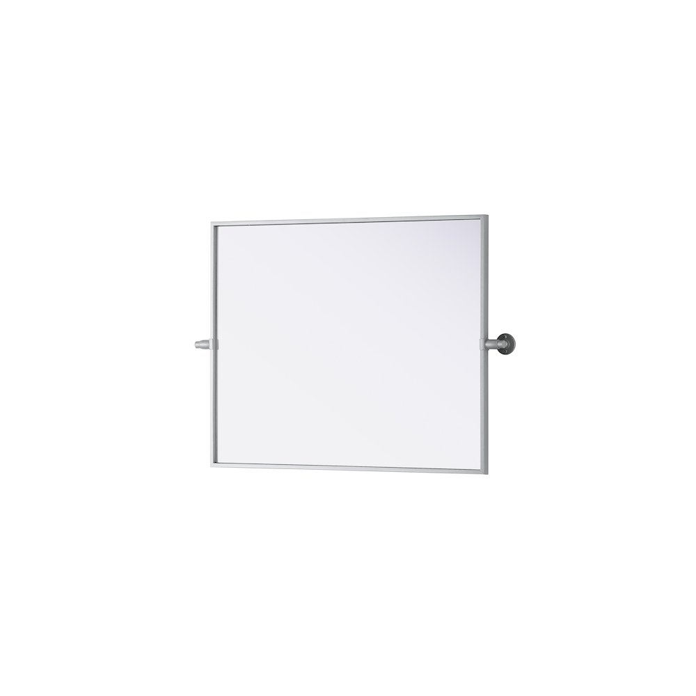 Amoura 24X30 Pivot Mirror In Silver. Picture 10