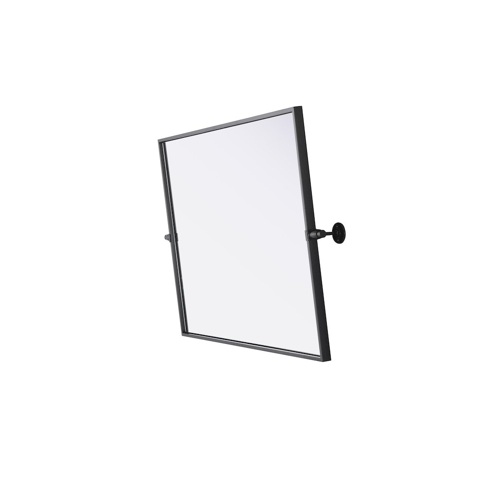 Amoura 24X32 Pivot Mirror In Black. Picture 11