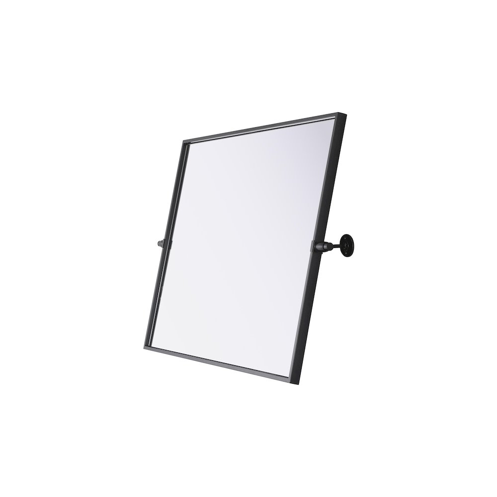 Amoura 24X32 Pivot Mirror In Black. Picture 12