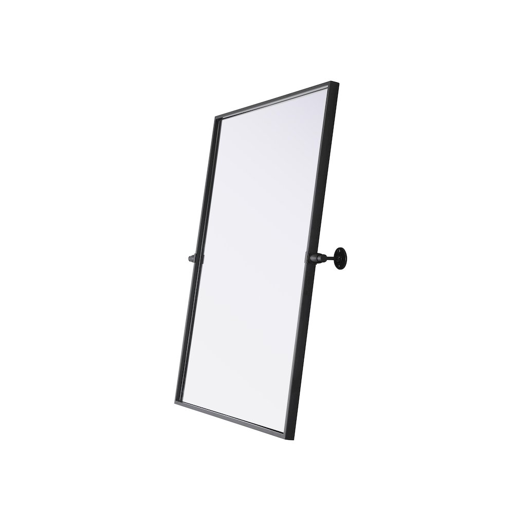 Amoura 24X32 Pivot Mirror In Black. Picture 6
