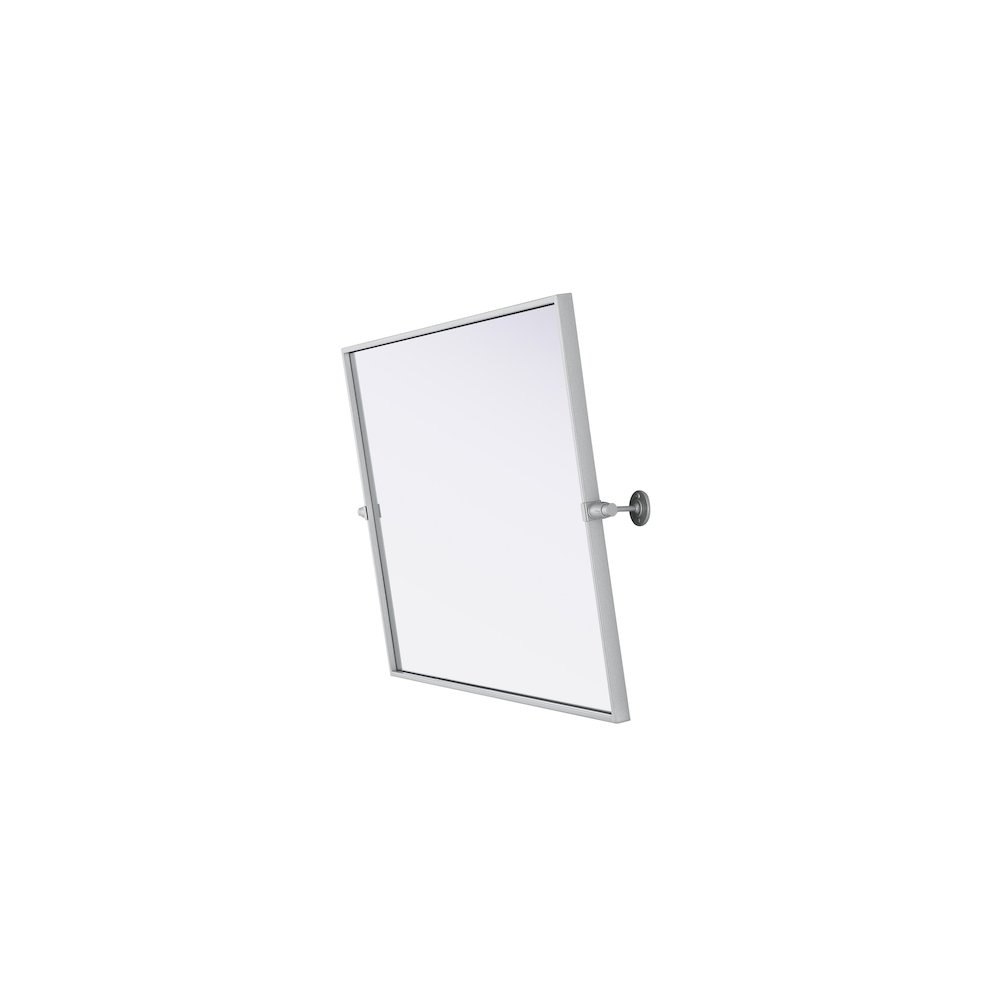 Amoura 24X32 Pivot Mirror In Silver. Picture 11