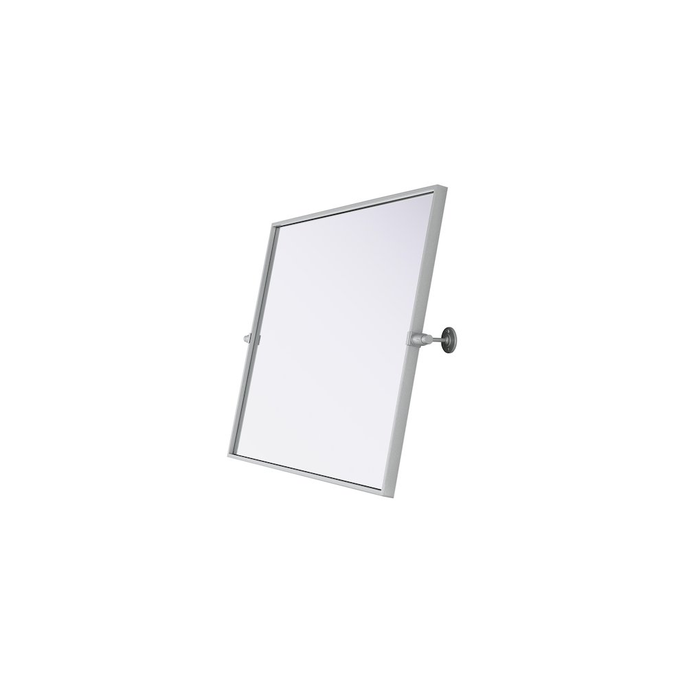 Amoura 24X32 Pivot Mirror In Silver. Picture 12