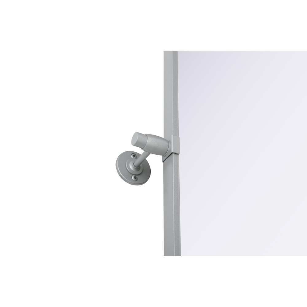 Amoura 24X32 Pivot Mirror In Silver. Picture 13