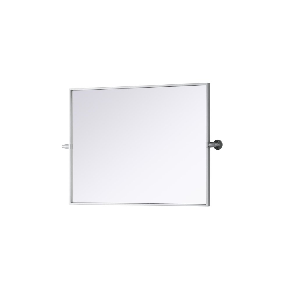 Amoura 24X32 Pivot Mirror In Silver. Picture 10