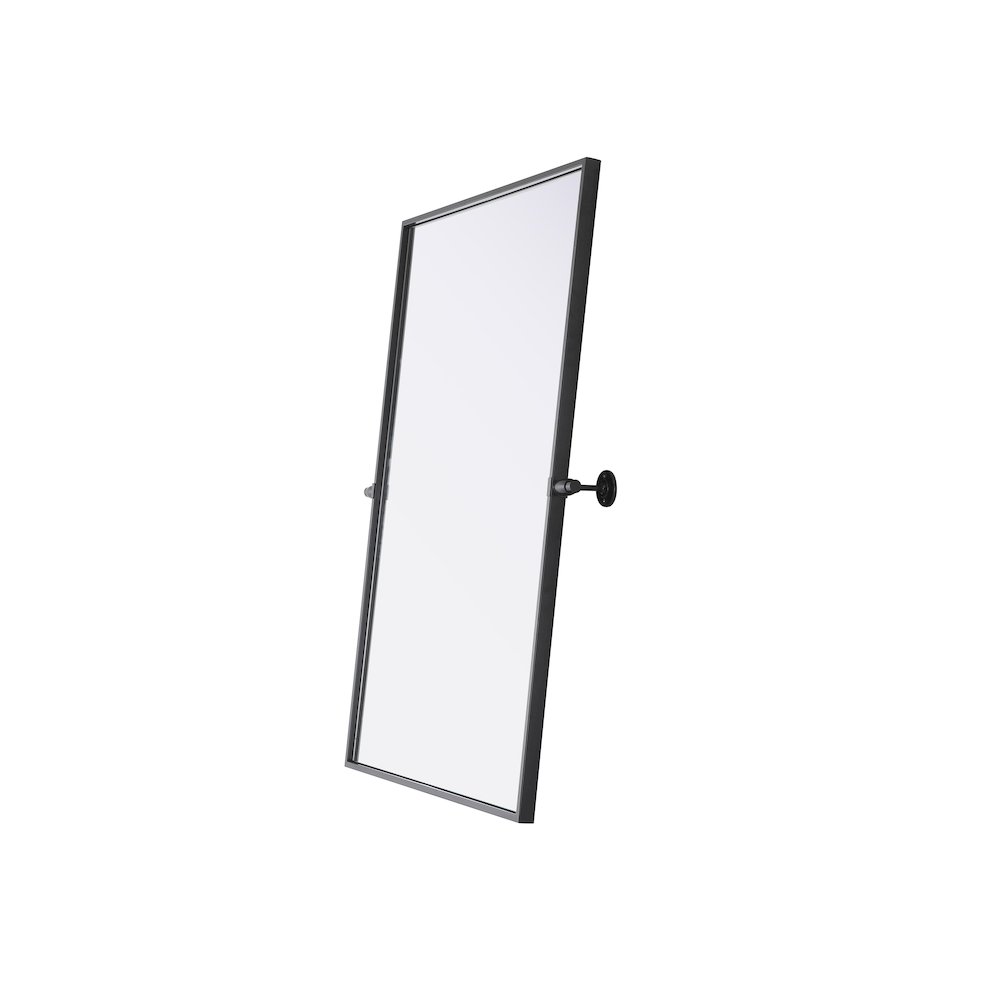 Amoura 24X36 Pivot Mirror In Black. Picture 6