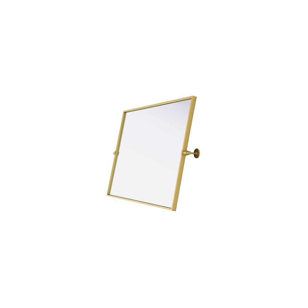 Amoura 24X36 Pivot Mirror In Brass. Picture 12