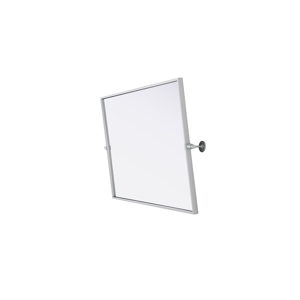 Amoura 24X36 Pivot Mirror In Silver. Picture 11