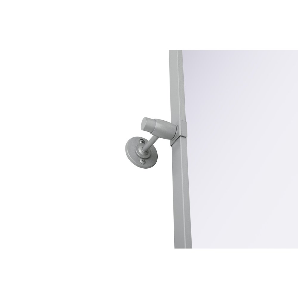 Amoura 24X36 Pivot Mirror In Silver. Picture 14