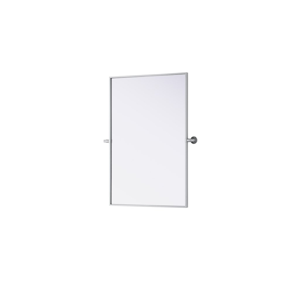 Amoura 24X36 Pivot Mirror In Silver. Picture 4