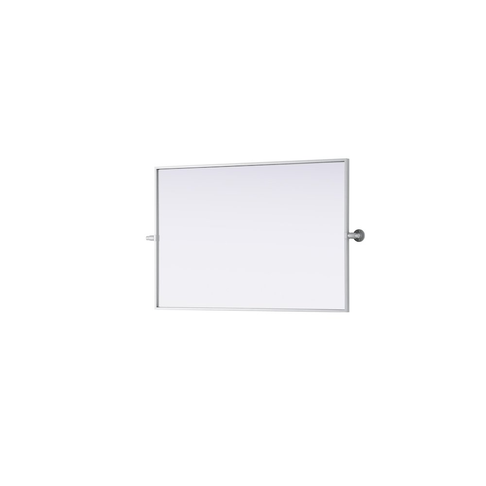 Amoura 24X36 Pivot Mirror In Silver. Picture 10