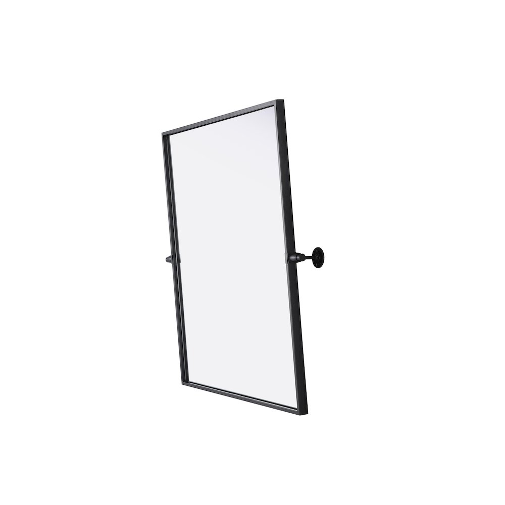 Amoura 27X30 Pivot Mirror In Black. Picture 11
