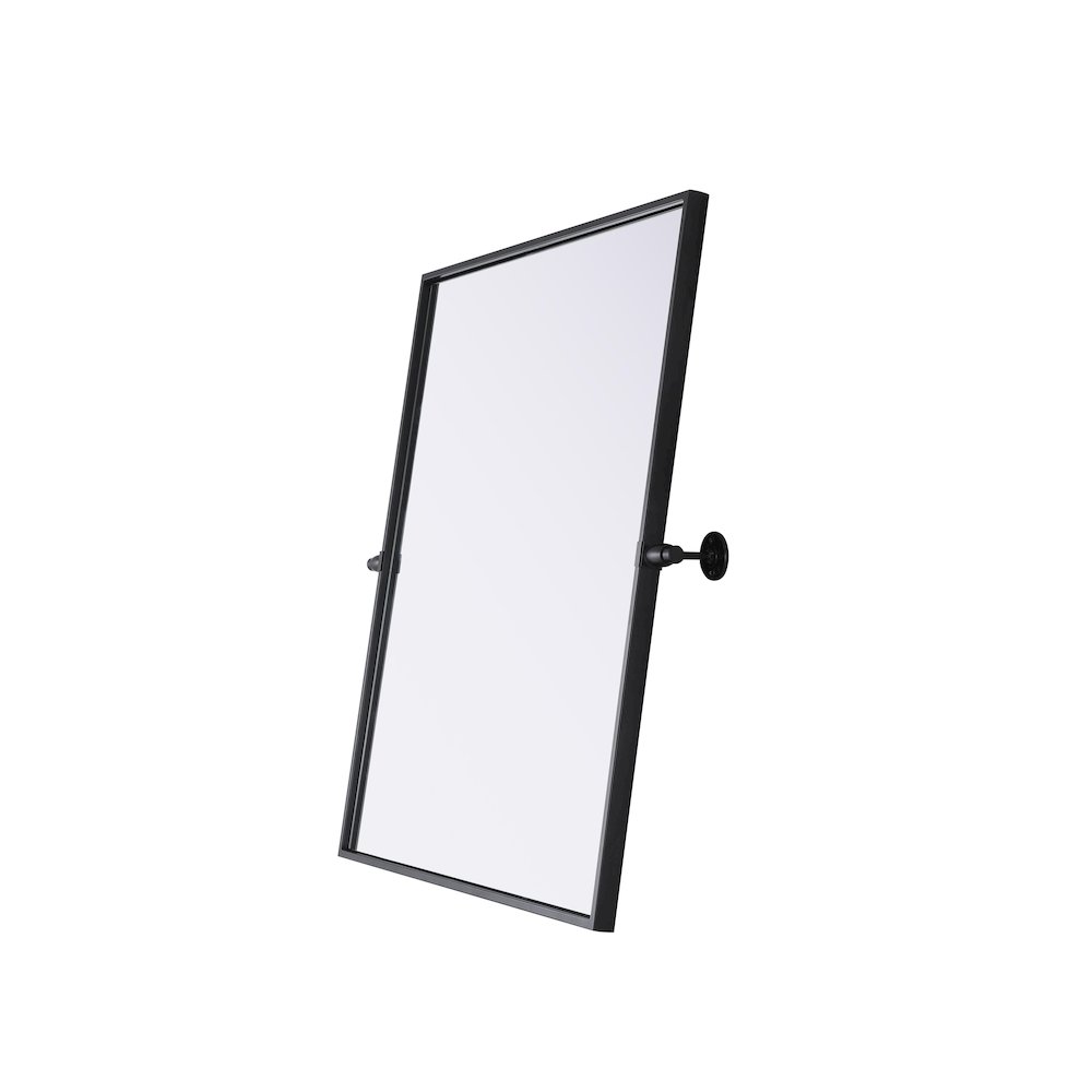 Amoura 27X30 Pivot Mirror In Black. Picture 12