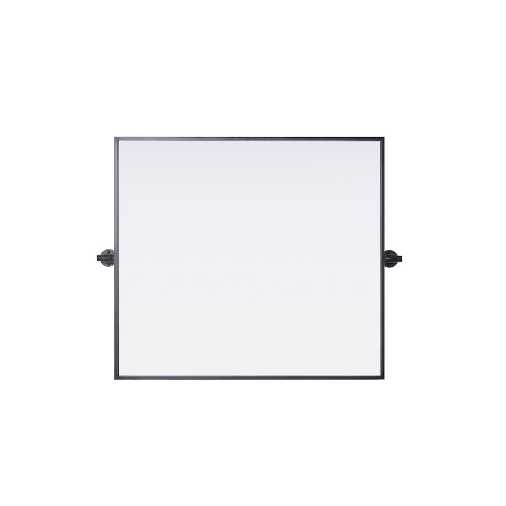 Amoura 27X30 Pivot Mirror In Black. Picture 7