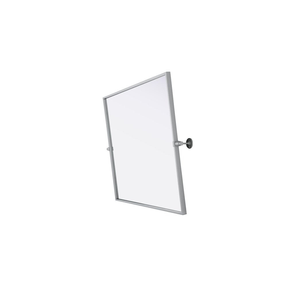Amoura 27X30 Pivot Mirror In Silver. Picture 11