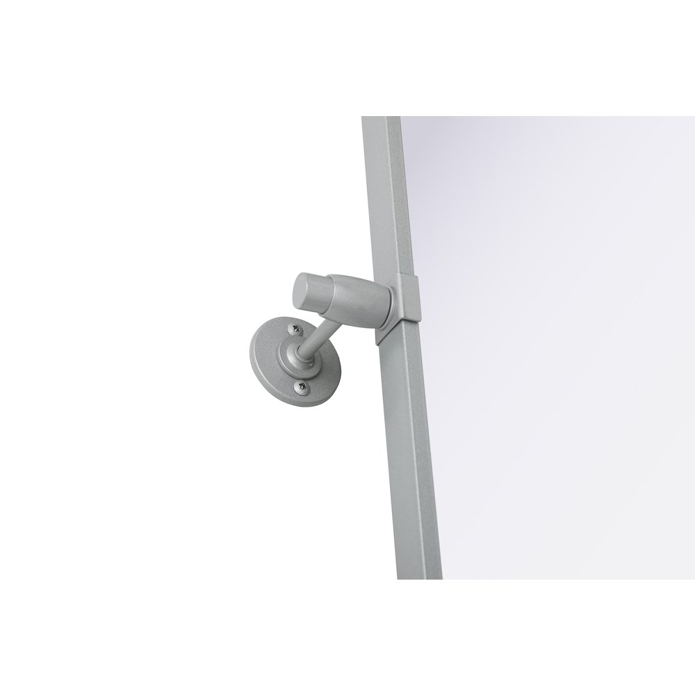 Amoura 27X30 Pivot Mirror In Silver. Picture 13