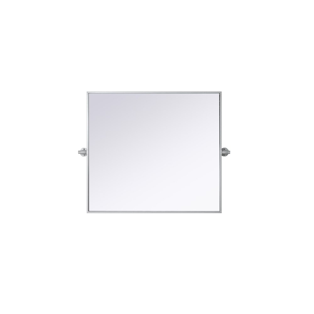 Amoura 27X30 Pivot Mirror In Silver. Picture 7