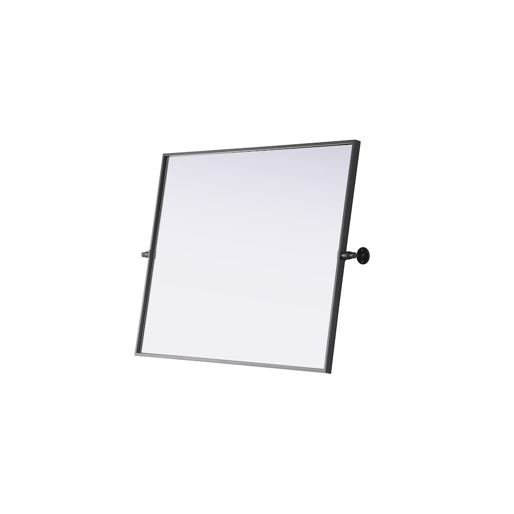 Amoura 27X36 Pivot Mirror In Black. Picture 11