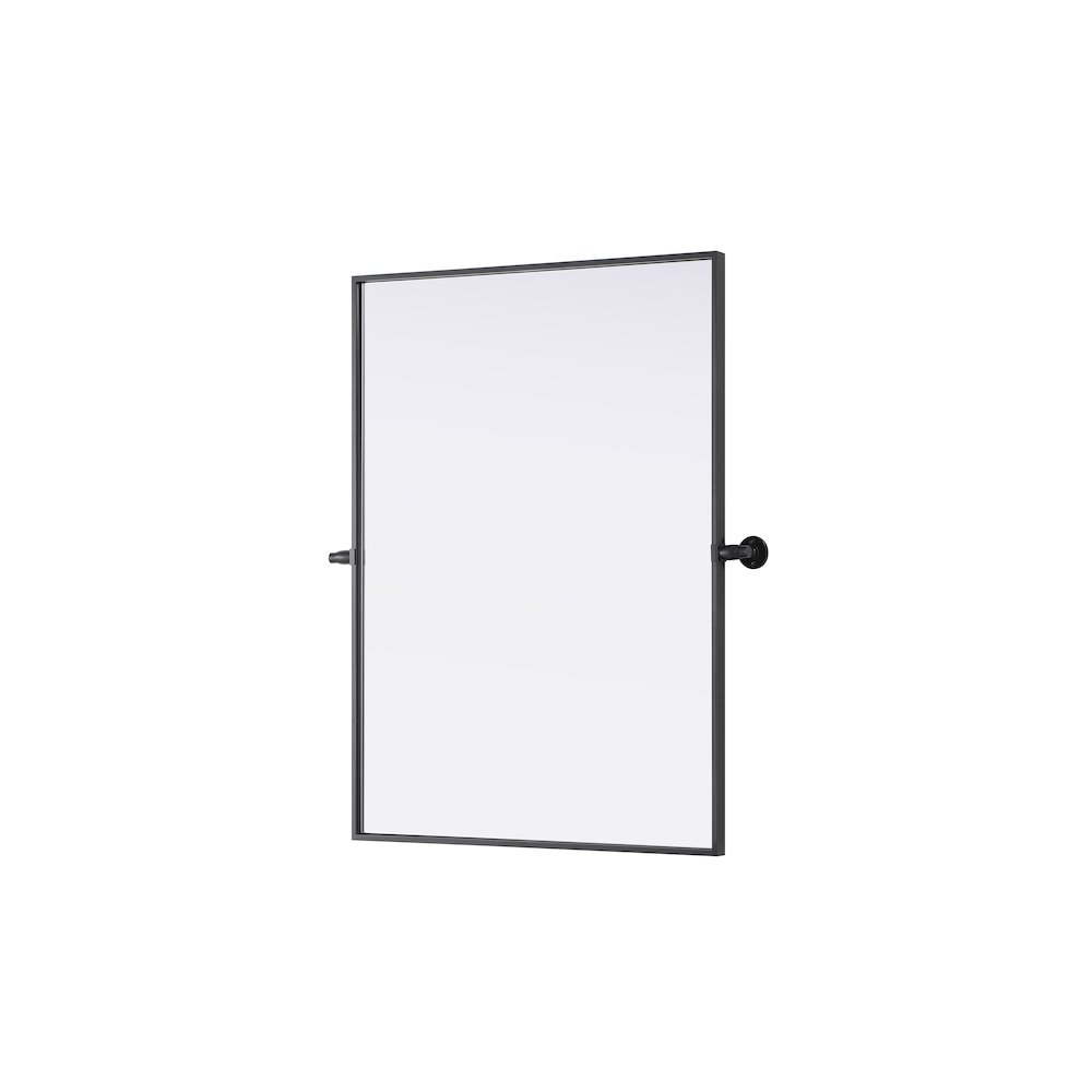 Amoura 27X36 Pivot Mirror In Black. Picture 4