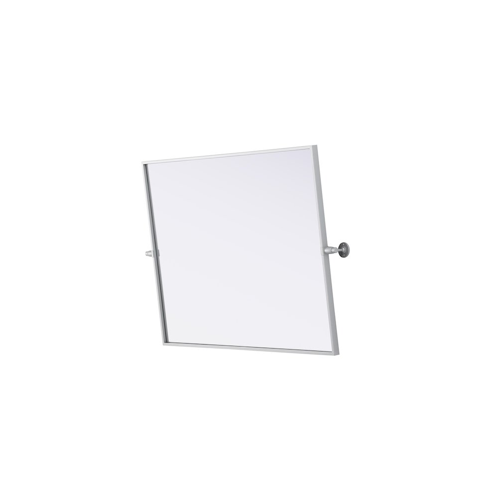 Amoura 27X36 Pivot Mirror In Silver. Picture 11